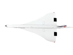 BAC Concorde Passenger Aircraft Air France 1/350 Diecast Model Airplane Postage Stamp PS5800-1
