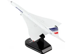 BAC Concorde Passenger Aircraft Air France 1/350 Diecast Model Airplane Postage Stamp PS5800-1