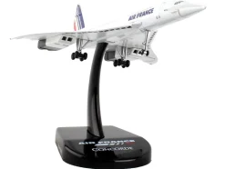 BAC Concorde Passenger Aircraft Air France 1/350 Diecast Model Airplane Postage Stamp PS5800-1