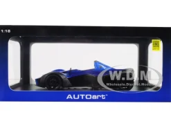 BAC Mono Metallic Blue 1/18 Model Car Autoart 18115