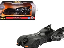 1989 Batman Batmobile 1/32 Diecast Model Car Jada 98226