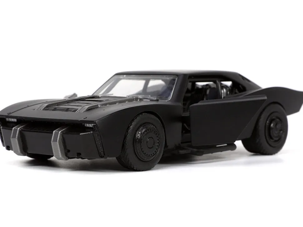 Batmobile Black "The Batman" (2022) Movie "Hollywood Rides" Series 1/32 Diecast Model Car by Jada