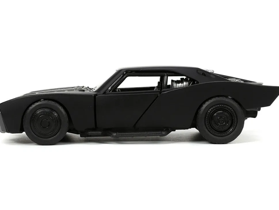 Batmobile Black "The Batman" (2022) Movie "Hollywood Rides" Series 1/32 Diecast Model Car by Jada
