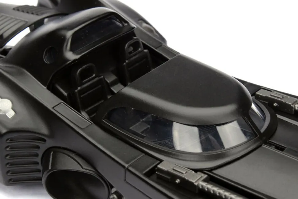 1989 Batmobile with Diecast Batman Figure 1/24 Diecast Model Car Jada 98260