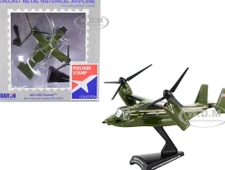 Bell Boeing MV 22B Osprey Marine Helicopter Squadron One HMX 1 United States Marine Corps 1/150 Diecast Model Postage Stamp PS5378-2