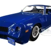 Billy's Chevrolet Camaro Z28 Dark Blue Collectible Coin Stranger Things 2016 TV Series 1/24 Diecast Model Car Jada 31110