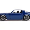 Billy's Chevrolet Camaro Z28 Metallic Dark Blue Stranger Things 2016 TV Series Hollywood Rides 1/32 Diecast Model Car Jada 31113