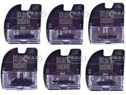 Black Bandit 6 piece Set Series 30 1/64 Diecast Model Cars by Greenlight