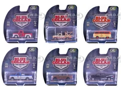 Blue Collar Collection Series 14 Set of 6 pieces 1/64 Diecast Model Cars by Greenlight