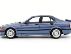 1992 BMW Alpina B6 2.8 Alpina Blue Metallic Limited Edition to 2500 pieces Worldwide 1/18 Model Car by Otto Mobile
