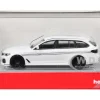 BMW Alpina B5 Touring White 1/87 (HO) Plastic Model Car by Herpa