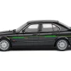 1994 BMW E34 Alpina B10 BiTurbo Black Metallic with Green Graphics 1/43 Diecast Model Car by Solido