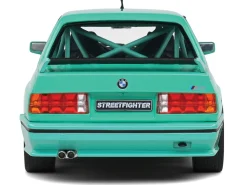 1990 BMW E30 M3 Custom "Drift Missile" Blue 1/18 Diecast Model Car by Solido