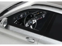 2023 BMW 530E XDrive M Silver Metallic 1/18 Model Car by GT Spirit
