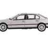 BMW 750IL Aspen Silver Metallic with Sun Roof Limited Edition 1/64 Diecast Model Car by Mini GT