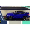 BMW M8 Coupe Marina Bay Blue Metallic Black Top 1/64 Diecast Model Car Paragon Models PA-55212