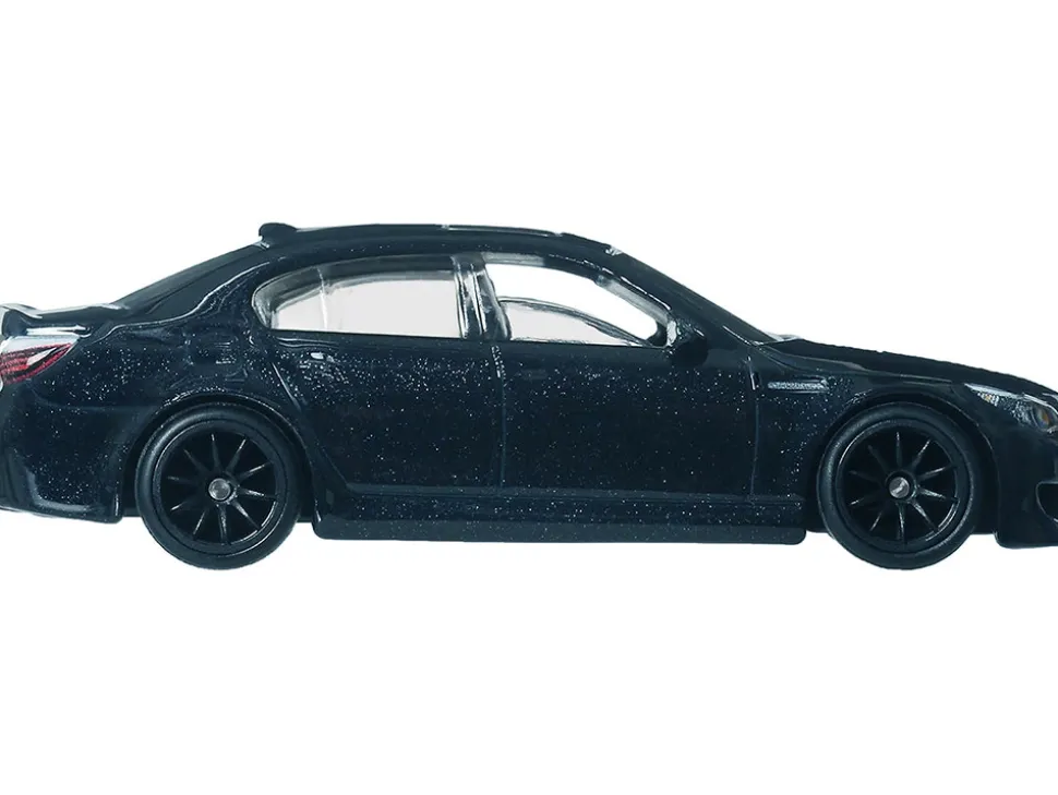 2010 BMW M5 Dark Blue Metallic "Fast & Furious 6" (2013) Movie "Fast & Furious" Series Diecast Model Car by Hot Wheels