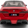 2025 BMW M5 Fire Red with Black Top 1/18 Diecast Model Car by Solido