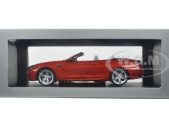BMW M6 F12M Convertible Sakhir Orange 1/18 Diecast Model Car Paragon Models 97063