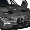 BMW M4 GT3 Matt Black "Timeless Legends" Series 1/24 Diecast Model Car by Motormax