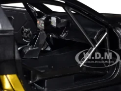 BMW M4 GT3 Matt Black with Gold Stripes 