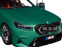 2025 BMW M5 Isle of Man Green Metallic 1/18 Diecast Model Car by Solido