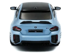 2023 BMW M2 M Performance Zandvoort Blue with Black Top 1/43 Diecast Model Car by Solido