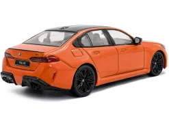 2024 BMW M5 Sedan Fire Orange III with Black Top 1/43 Diecast Model Car by Solido