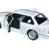 1988 BMW 3 Series M3 E30 White 1/24 Diecast Model Car Bburago 21100W