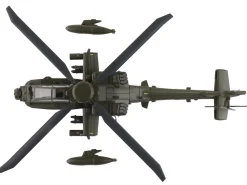 Boeing AH-64E Apache Echo Attack Helicopter "ZM714, Middle Wallop" (2022) British Army "Air Power Series" 1/72 Diecast Model by Hobby Master