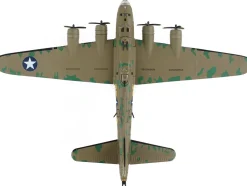 Boeing B 17F Flying Fortress Bomber Aircraft Memphis Belle United States Army Air Corps 1/155 Diecast Model Airplane Postage Stamp PS5413