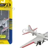 Boeing B 17 Flying Fortress Bomber Aircraft Silver Metallic United States Army Air Force with Runway Section Diecast Model Airplane Runway24 RW035