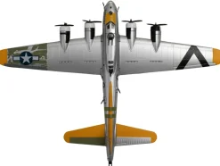 Boeing B-17G Flying Fortress Bomber Aircraft "A Bit o’ Lace" United States Air Corps 1/155 Diecast Model Airplane by Postage Stamp