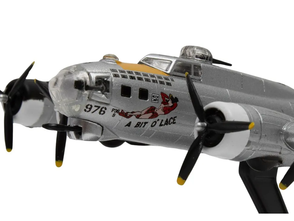Boeing B-17G Flying Fortress Bomber Aircraft "A Bit o’ Lace" United States Air Corps 1/155 Diecast Model Airplane by Postage Stamp