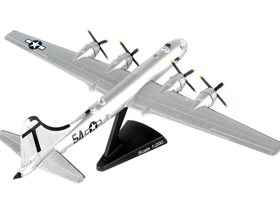 Boeing B 29 Superfortress Aircraft T Square 59 Seattle Museum of Flight United States Army Air Force 1/200 Diecast Model Airplane Postage Stamp PS5388-2