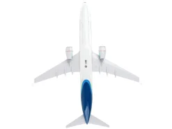 Boeing 737-900 Commercial Aircraft "Alaska Airlines - One World" (N487AS) White with Blue Tail (Snap-Fit) 1/130 Plastic Model by Skymarks