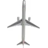 Boeing 757-300 Commercial Aircraft "Northwest Airlines" (N587NW) Silver with Red Tail "Gemini 200" Series 1/200 Diecast Model Airplane by GeminiJets