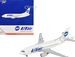 Boeing 737 500 Commercial Aircraft UTair White 1/400 Diecast Model Airplane GeminiJets GJ1582