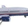 Boeing 737-500 Commercial Aircraft "United Airlines - Classic 737 Series" (N936UA) Gray with Blue Tail "Gemini 200" Series 1/200 Diecast Model Airplane by GeminiJets