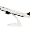 Boeing 787-8 Dreamliner Commercial Aircraft "Air Canada" (C-GHPQ) White with Black Tail (Snap-Fit) 1/200 Plastic Model by Skymarks