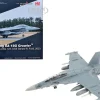Boeing EA-18G Growler Aircraft "VAQ-142 Gray Wolves, USS Gerald R. Ford" (2023) United States Navy "Air Power Series" 1/72 Diecast Model by Hobby Master