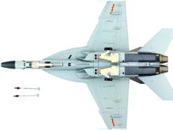 Boeing F A 18E Super Hornet Fighter Aircraft VFC 12 US NAVY NAS Oceana June 2021 Air Power Series 1/72 Diecast Model Hobby Master HA5131