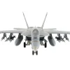 Boeing F/A-18E Super Hornet Fighter Aircraft "168910, Golden Warriors, VFA-87, Operation Inherent Resolve" (2017) United States Navy "Air Power Series" 1/72 Diecast Model by Hobby Master