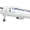 Boeing 777F Commercial Aircraft Lufthansa Cargo White with Blue Tail Gemini 200 Interactive Series 1/200 Diecast Model Airplane GeminiJets G2DLH1144