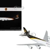 Boeing 747-8F Commercial Aircraft "UPS Worldwide Services" (N607UP) White with Brown Tail "Gemini 200" Series 1/200 Diecast Model Airplane by GeminiJets