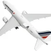Boeing 777F Commercial Aircraft "Air France Cargo" (F-GUOC) White with Red and Blue Striped Tail "Interactive Series" 1/400 Diecast Model Airplane by GeminiJets