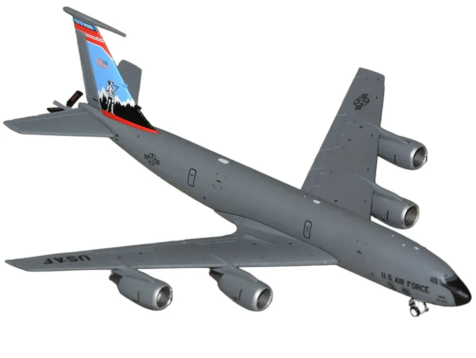 Boeing KC-135R Stratotanker Aircraft "Utah Air National Guard" United States Air Force (61-0275) Gray "Gemini Macs" Series 1/400 Diecast Model Airplane by GeminiJets