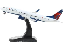 Boeing 737 800 Next Generation Commercial Aircraft Delta Air Lines 1/300 Diecast Model Airplane Postage Stamp PS5815-3