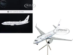 Boeing 737 700 Transport Aircraft Royal Australian Air Force A36-002 White and Gray Gemini 200 Series 1/200 Diecast Model Airplane GeminiJets G2RAA1223