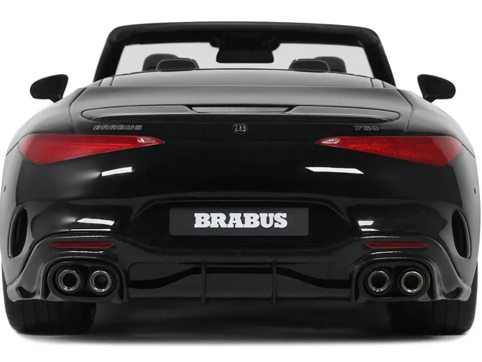 Brabus 750 BODO Buschmann Edition Obsidian Black 1/18 Model Car by GT Spirit